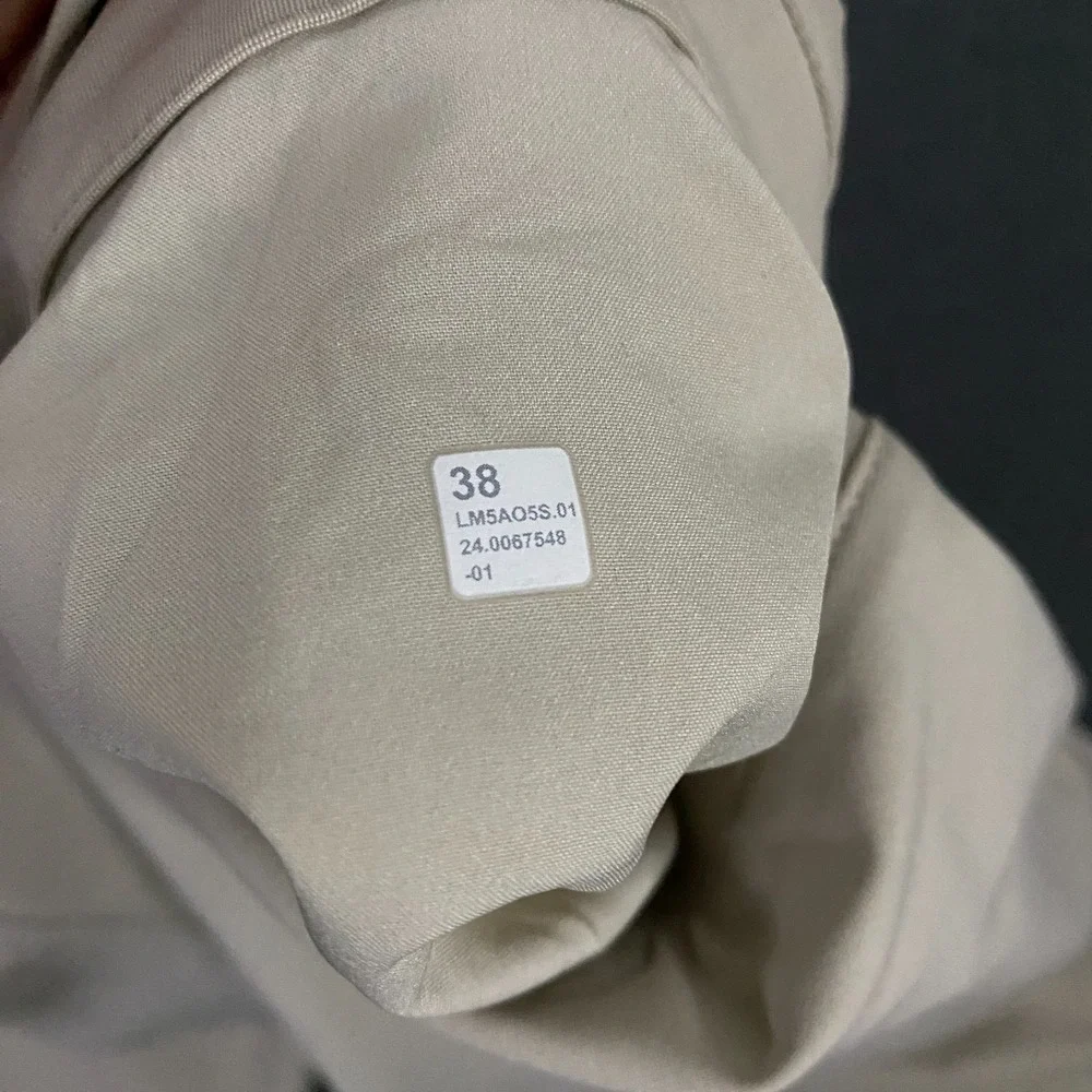 Lululemon ABC Classic-Fit 5 Pocket Pant Mens 38x30 Tan Beige Warpstreme